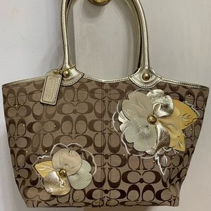 Coach Large Flower Tote